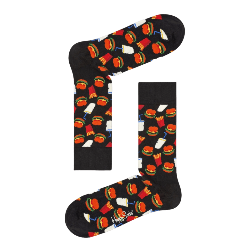 Happy Socks Hamburger Socks-HAM01-9050