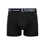 2-pack bomullsboxershorts svarta